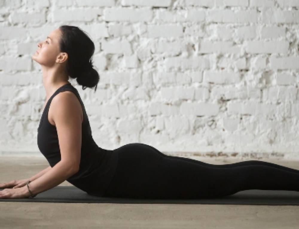 Cobra pose Yoga