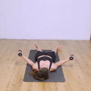 Stimulation proprioception des muscles rotateurs des épaules, travail excentrique avec haltères - Exercice Weasyo